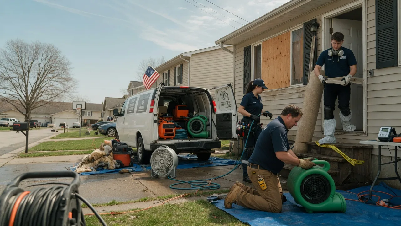 Water Damage Restoration in Bloomsbury, NJ near me
